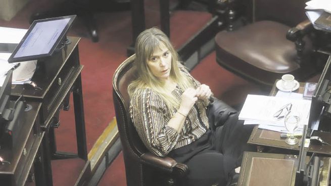 Victoria. La senadora oficialista Juliana di Tullio defendió la ley para modificar la integración de la Corte.&nbsp;