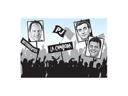 Ajedrez PJ: Massa envía tropa a escenificar una foto pactista