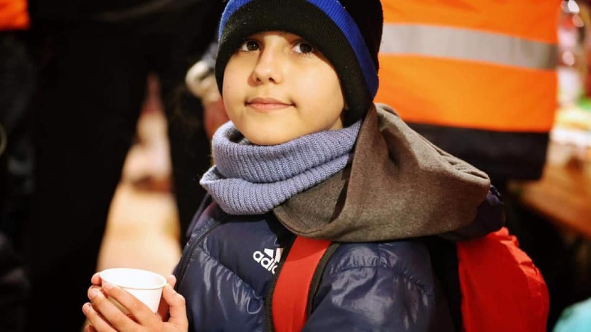 an 11-year-old boy arrived alone in Slovakia
