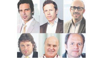 Rodrigo Fernández Prieto, Gonzalo Monarca, Gustavo Szlukier, Tomás Marolda,  Horacio Mieres y Damián Tabakman