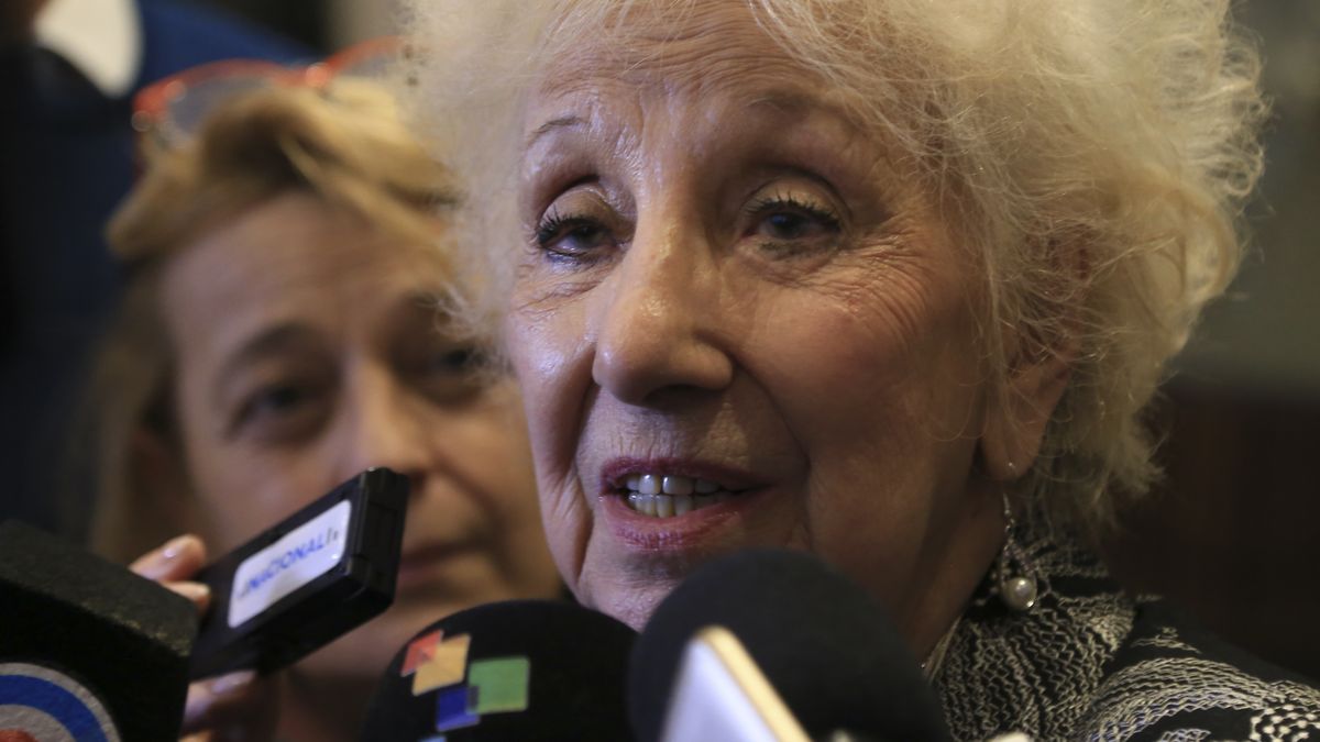 Estela de Carlotto: “Javier Milei was voted to govern, not to be a king”