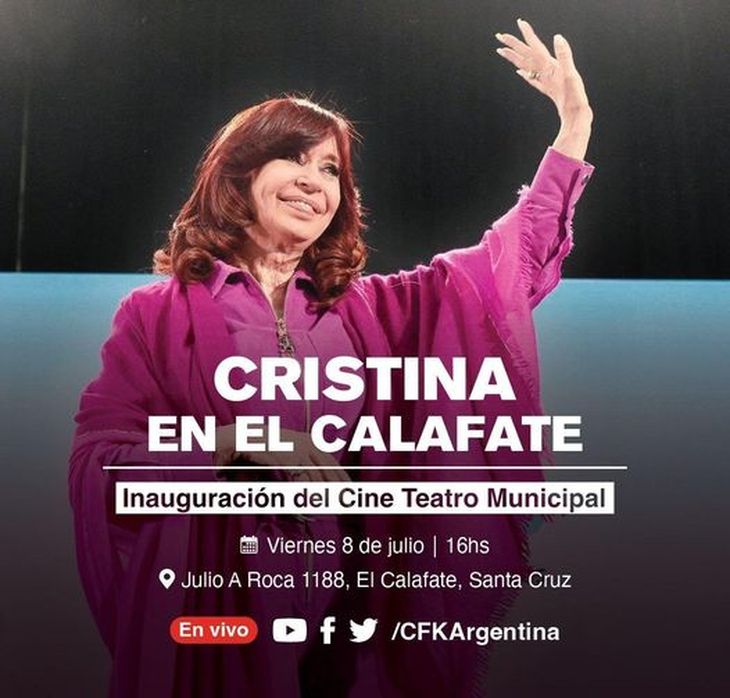 Cristina Kirchner reaparece este viernes tras la renuncia de Mart&amp;n.