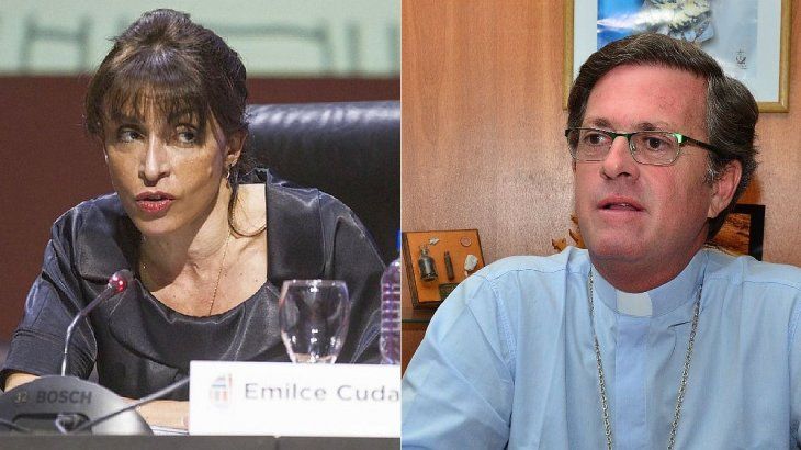 Emilce Cuda y Jorge García Cuerva, las dos nuevas figuras de la reforma que impulsa Jorge Bergoglio en la Iglesia católica.