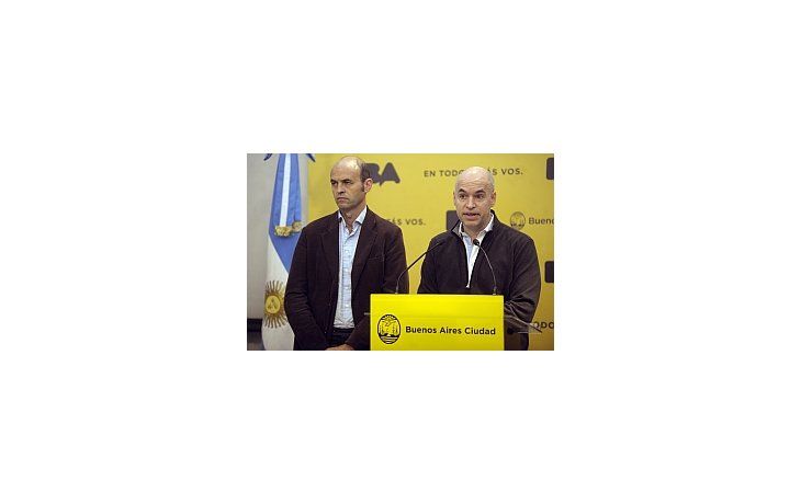 Guillermo Dietrich y Horacio Rodríguez Larreta