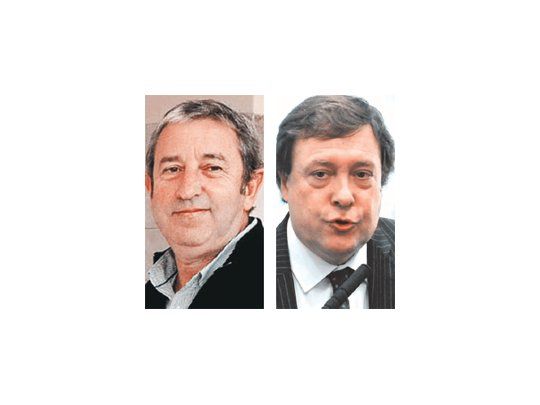 Julio Cobos y Mario Negri