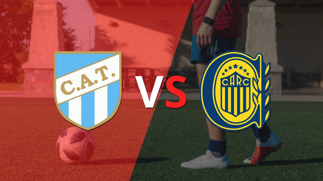Ya rueda el balón entre Atlético Tucumán y Rosario Central en el Monumental de Tucumán