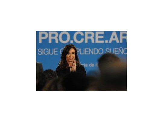 Cristina de Kirchner.