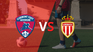 clermont foot advance 1-0 against monaco at gabriel montpied stade clermont foot advance 1-0 against monaco at gabriel montpied stade
