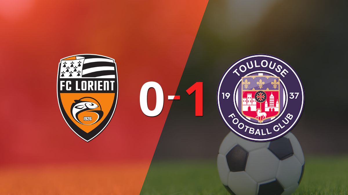 Lorient lost 1-0 at home against Toulouse Lorient lost 1-0 at home against Toulouse