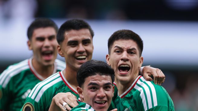 La alegría de los chavales de la Selección Sub 20.&nbsp;