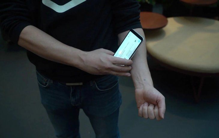 Lectura de chip subcutáneo con técnologia NFC.