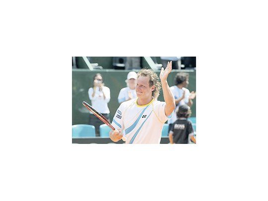 Nalbandian vuelve el lunes a entrenar