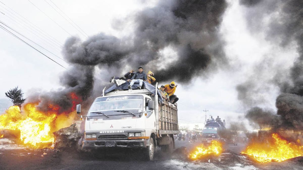 The Armed Forces  They align with Lasso and call the indigenous protest “a risk to democracy”