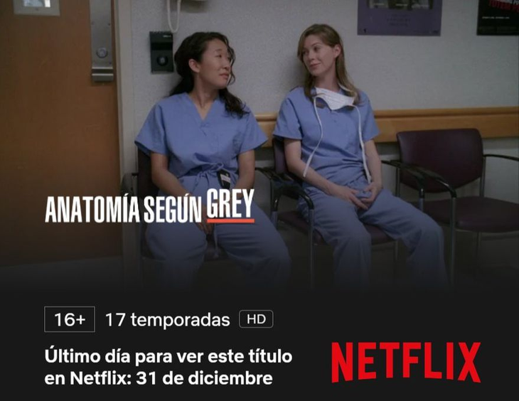 Two great series will leave the Netflix catalog this month and the fans exploded