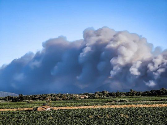 Incendios en Francia.