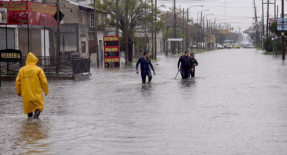 El mapa incluye estudios técnicos y proyecciones vinculadas al cambio climático.  