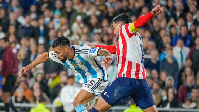 Nicolás González vuelve a ser baja en la Selección.