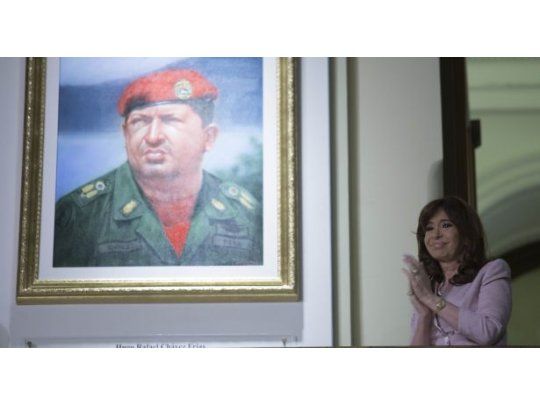 Cristina recordó a Chávez a tres años de su muerte