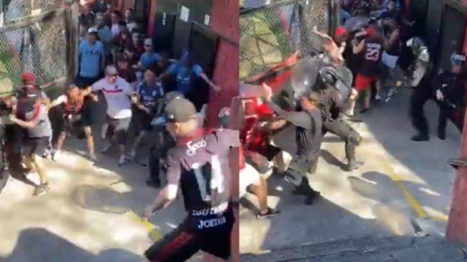 Violencia extrema entre dos facciones de la barra de Defensores de Belgrano