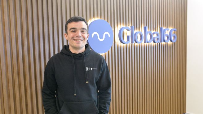 Martín Castiglioni, Regional Manager de la startup chilena Global66.