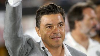 Marcelo Gallardo, el entrenador del, hasta ahora, único líder que tiene la Superliga.