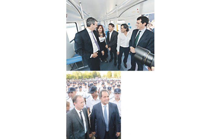 ámbito.com | Cristina de Kirchner compartió un acto ayer con Florencio Randazzo, Axel Kicillof y “Wado” de Pedro, mientras Daniel Scioli estaba en Lomas de Zamora con Martín Insaurralde. En el kirchnerismo reinterpretan mensajes de la asamblea como advertencia sobre q