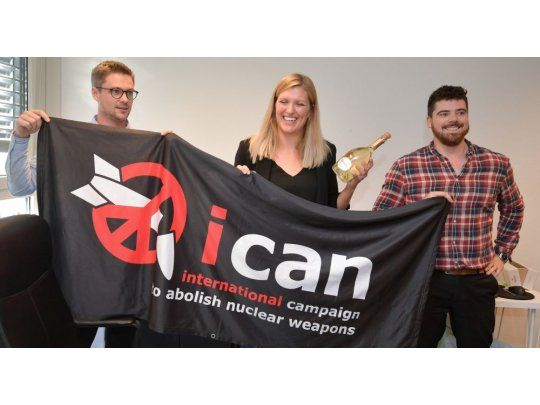 El premio fue para la Campaña Internacional para Abolir las Armas Nucleares (ICAN)