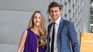 Paula Albarrán junto a Arturo Elías Slim, su flamante esposo.