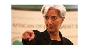 La directora general del Fondo Monetario Internacional (FMI), Christine Lagarde.