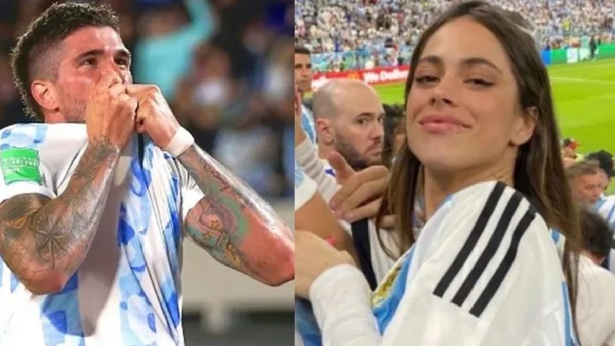Tini’s joy for Argentina’s victory and a special message for De Paul: “I love you”