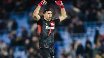 Dibu Martínez festejó el triunfo pese al gol que sufrió de Enzo Fernández.