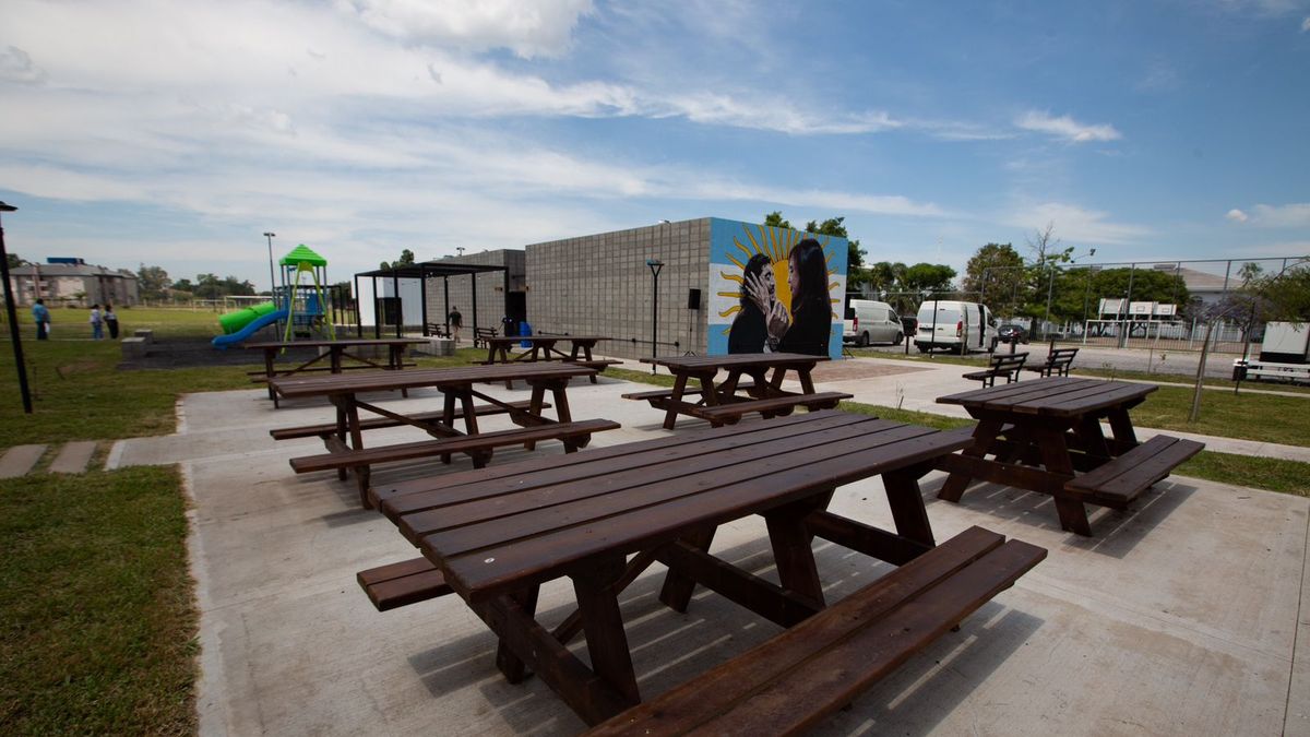 ANSES workers union inaugurated the summer season in its second sports center in Buenos Aires