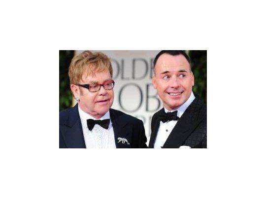 Elton John y David Furnish