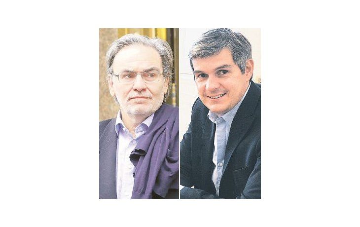 Gustavo Lopetegui y Marcos Peña