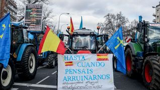Tractorazo en Madrid: miles de personas reclaman a Sánchez políticas para el campo
