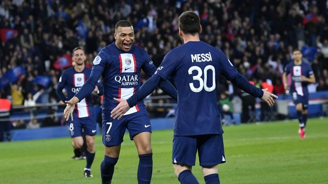 Mbappé y Messi compartieron dos años en PSG.