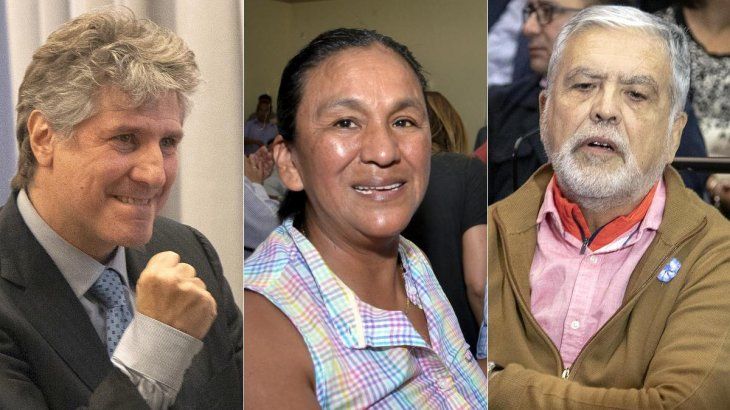 Amado&nbsp;Boudou, Milagro Sala y Julio De Vido