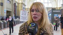 Lilia Lemoine. La diputada agredió a una periodista y amenazó con cerrar los medios estatales.
