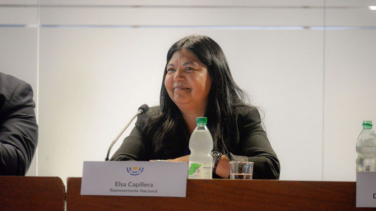 Deputy Elsa Capillera suffered a traffic accident and is hospitalized in Tacuarembó