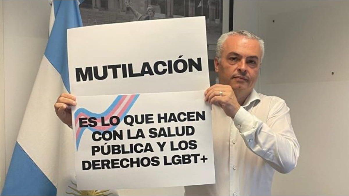 Esteban Paulón criticized Javier Milei for his attacks on the LGBTIQ collective: “We are going to defend each conquered right”