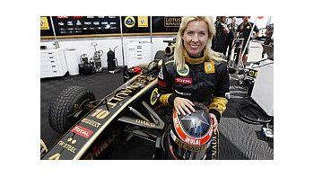 Villota realizó un test en Brasil.
