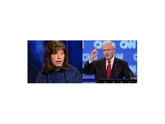 Marianne Gingrich, complicó a su exmarido Newt en la interna republicana.