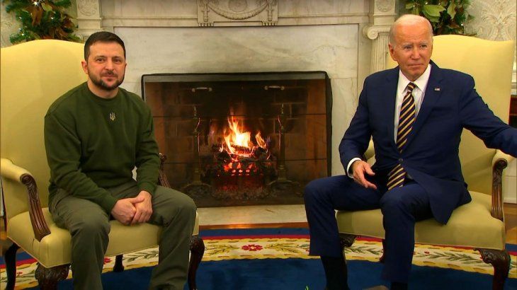 El gobierno demócrata de Joe Biden, Estados Unidos otorgó a Ucrania miles de millones de dólares de ayuda.