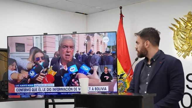 El ministro Eduardo Del Castillo compartió una entrevista del ministro del Interior, Luis Alberto Heber.