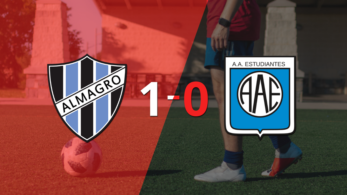 A Almagro le alcanzó con un gol para derrotar a Estudiantes (RC) en el ...