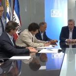 OSE firmó cambios en el contrato del proyecto Neptuno y el consorcio prevé iniciar obras a mitad de año. OSE firmó cambios en el contrato del proyecto Neptuno y el consorcio prevé iniciar obras a mitad de año.