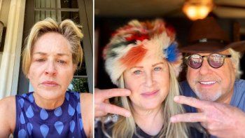 La hermana y el cuñado de Sharon Stone tienen coronavirus.