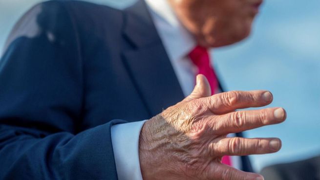 La Casa Blanca difundió un informe sobre la salud de Trump.