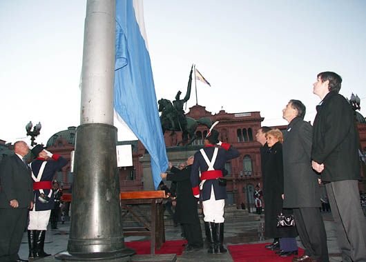 Discretas celebraciones por el 9 de julio en la Ciudad