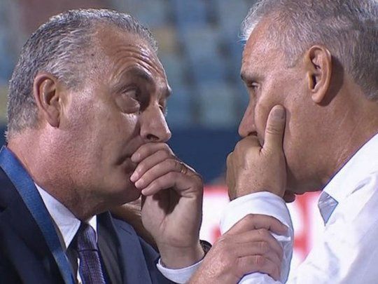 Gustavo Alfaro habló con Tite y su conversación fue captada por los micrófonos ambiente.&nbsp;